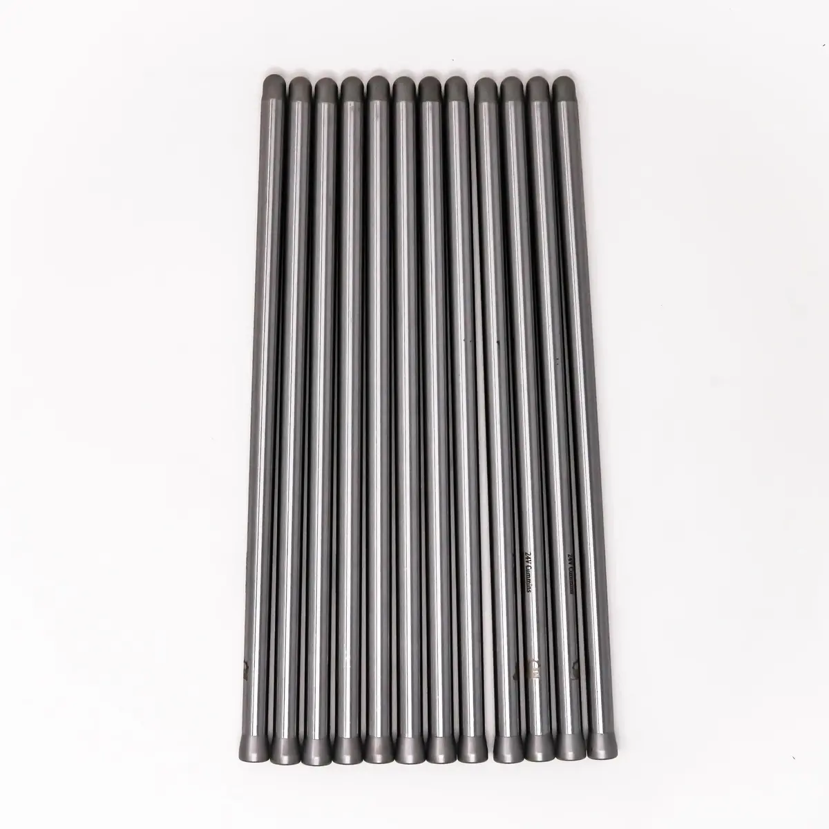 D&J Precision Machine Cummins 24V Heavy Duty 7/16" .168 Wall Push Rods 1