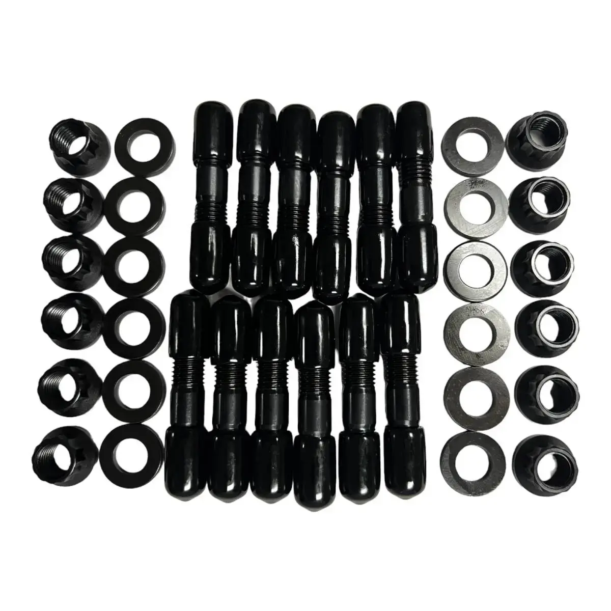 Gator Fasteners 1994-23 Dodge Ram 5.9L/6.7L Cummins Gator Heavy Duty Exhaust Manifold Stud Kit (Black Oxide) Emsk5967c-Blk 1