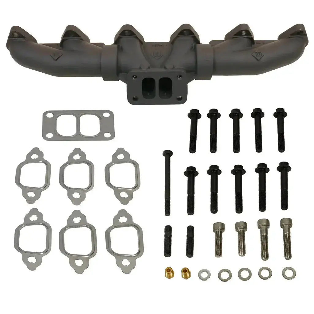Exhaust Manifold Kit Stock/T3 Dodge 12-Valve 5.9L Cummins 1988-1998 1