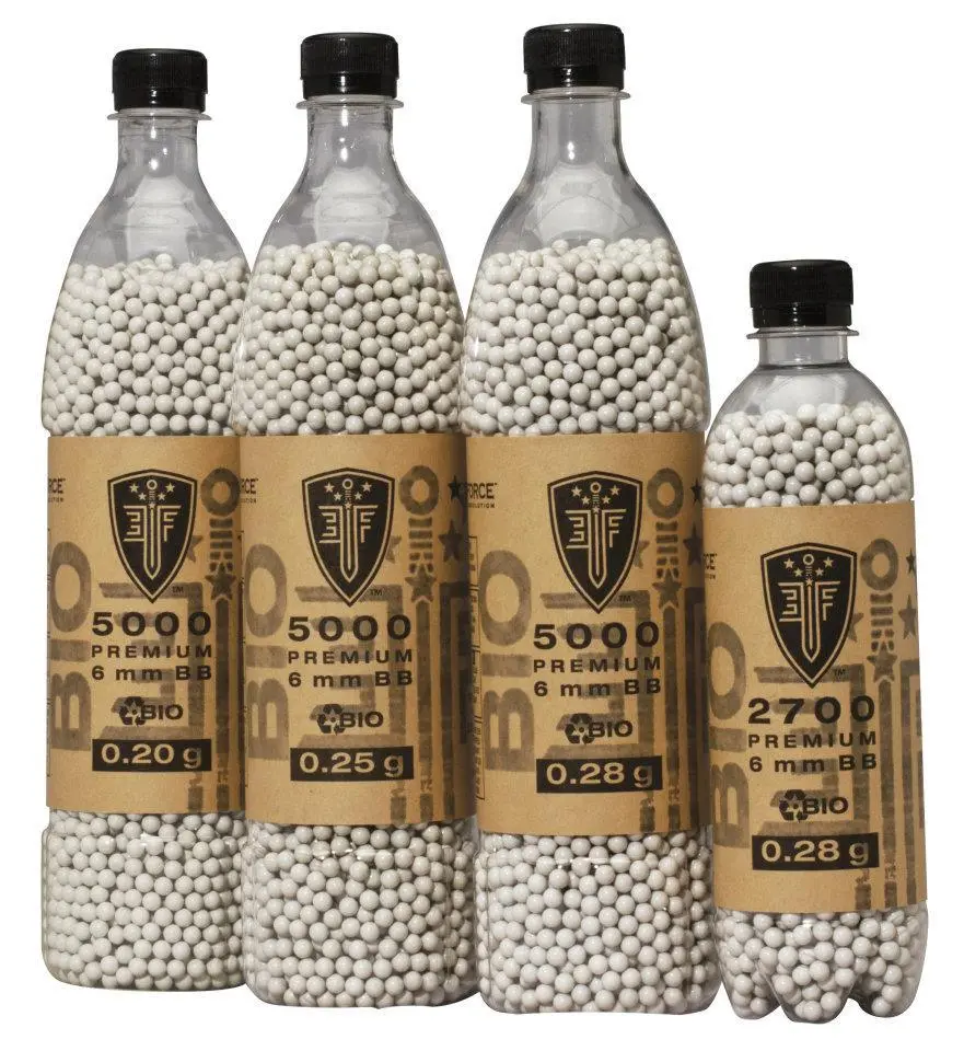 Elite Force Premium Bio Bbs (Bottle Of 5000) (0.25G / 0.28G) 1