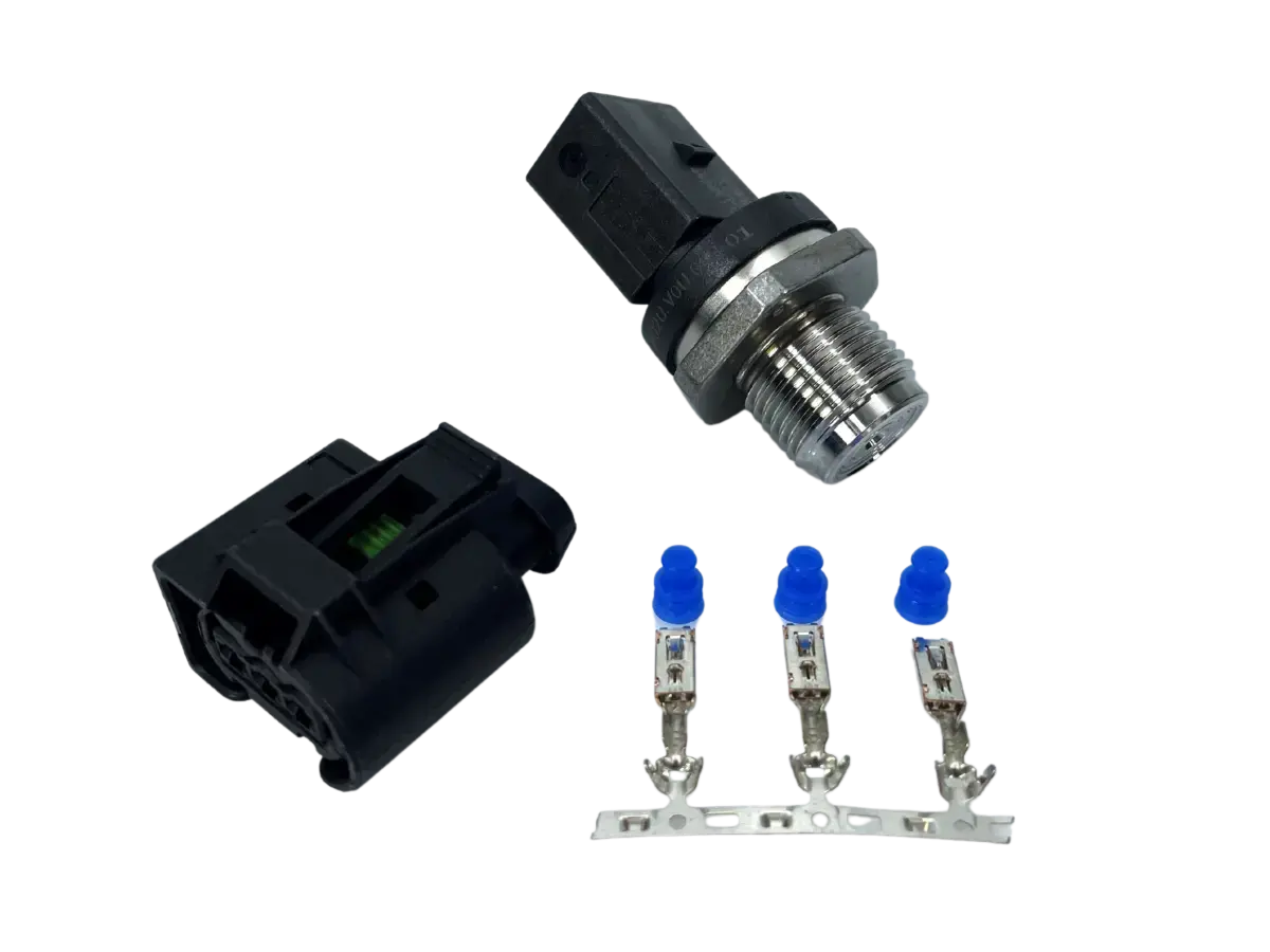Exergy Performance 0-2700 Bar (39,100 Psi) Rail Pressure Sensor With Connector 1