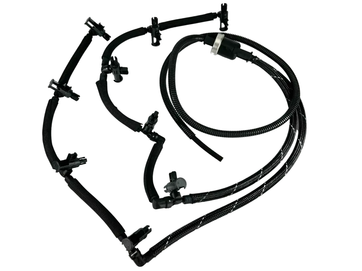 Exergy Performance 2011-2016 Lml Duramax Fuel Injector Leak Rail Assembly 1