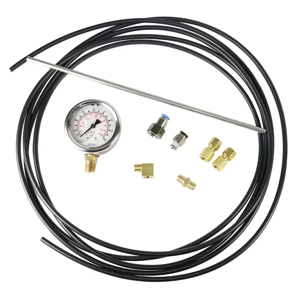 Exhaust Back Pressure Gauge Kit 160Psi 1