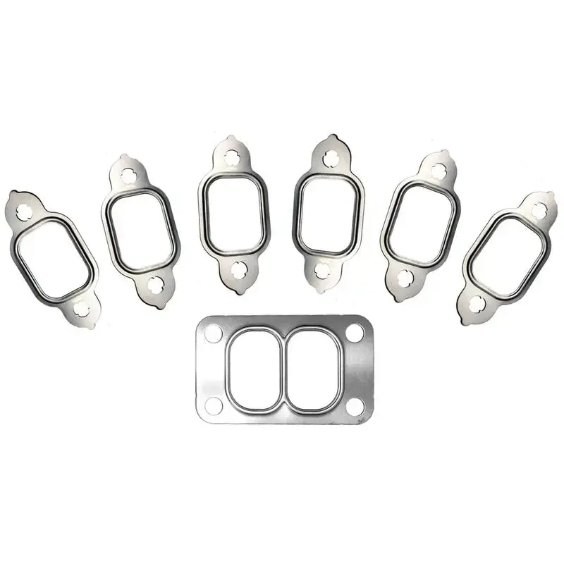 Exhaust Manifold Gasket Set Stock Mount Dodge 12-Valve 5.9L Cummins 1988-1998 1