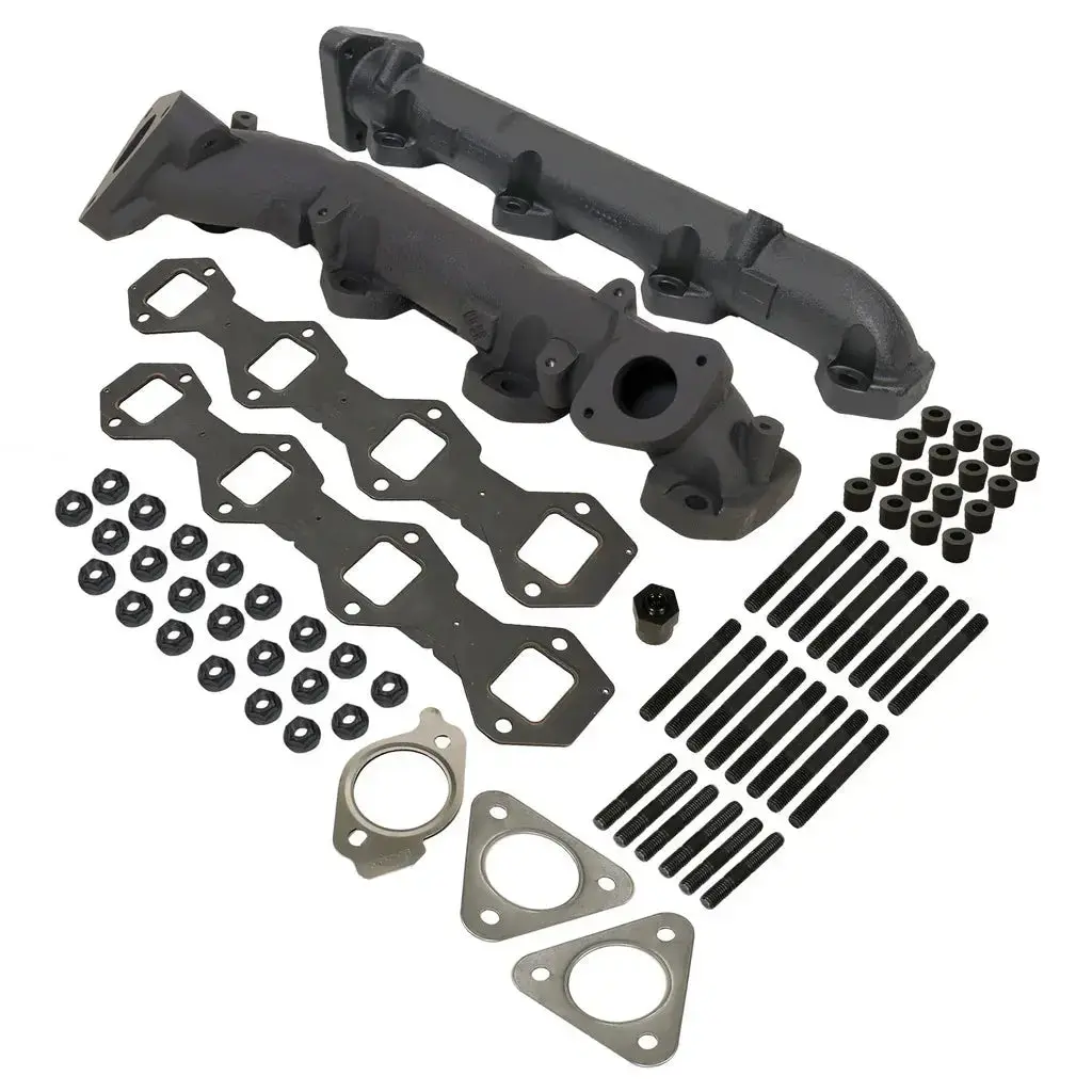 Exhaust Manifold Kit - Ford 6.7L Power Stroke F250 / F350 Pick-Up 2015-2019 & F350 / F450 / F550 Cab & Chassis 2017-2019 1