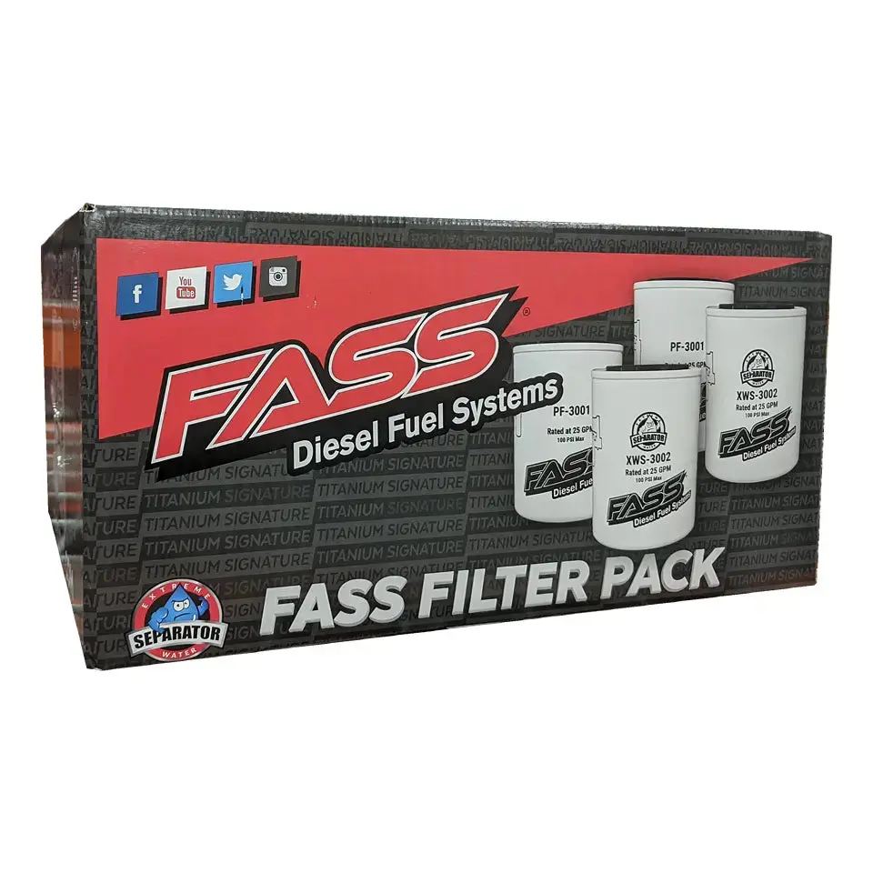 Fass Fuel Systems Filter Pack Fp3000 1