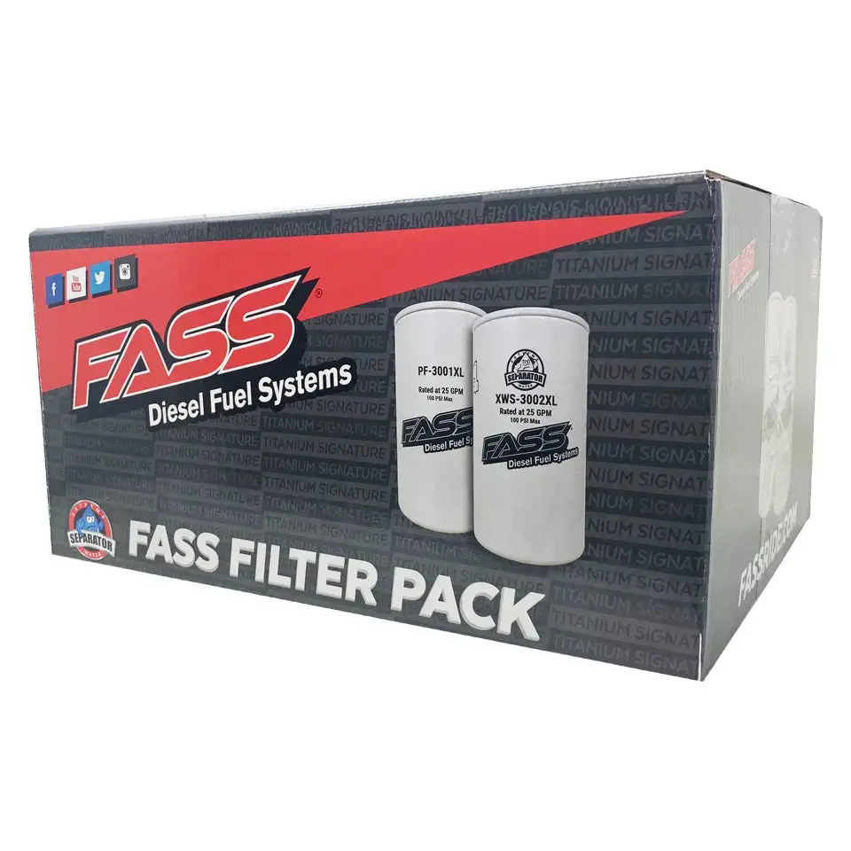 Fass Fuel Systems Filter Pack Xl 1
