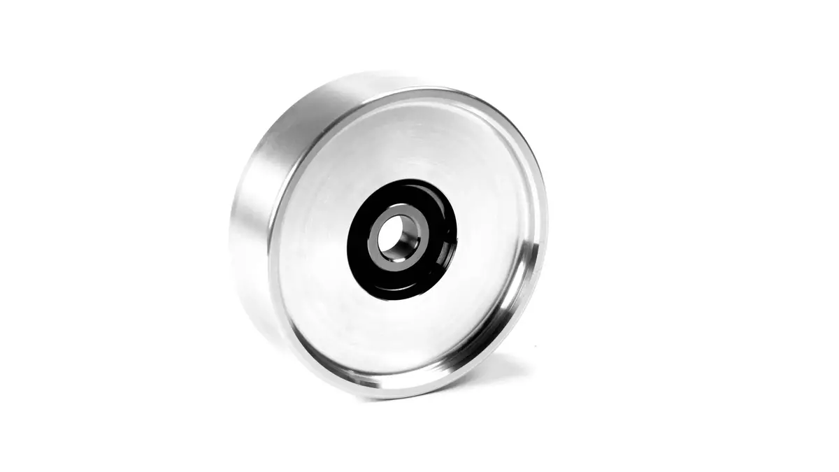 Fleece Performance 2003-2018 Upper Fan Idler For Use With Electric Water Pumps Bare Aluminum Finish Fpe-34658-Al 1