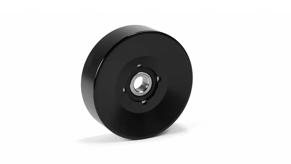 Fleece Performance 2003-2018 Upper Fan Idler For Use With Electric Water Pumps Black Finish Fpe-34658-Blk 1
