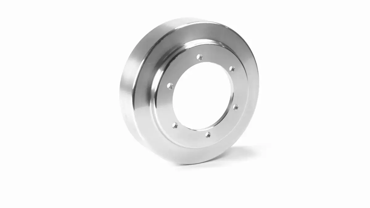 Fleece Performance 2003-2012 Cummins Fan Drive Pulley Bare Aluminum Finish Fpe-34660-Al 1
