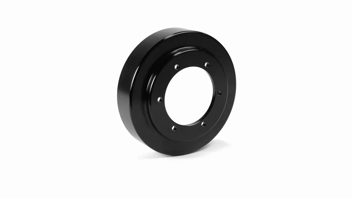 Fleece Performance 2003-2012 Cummins Fan Drive Pulley Black Finish Fpe-34660-Blk 1