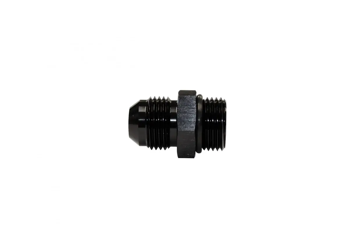 Fleece Performance '-8 To 3/4 Inch-16 Straight Male Black W/ O-Ring Fpe-Apt-34-08 1