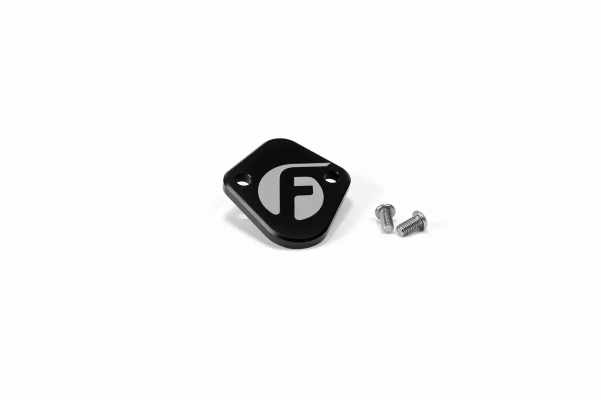 Fleece Performance Cummins Mechanical Fuel Pump Block Off Plate Fpe-Cumm-Fbop 1