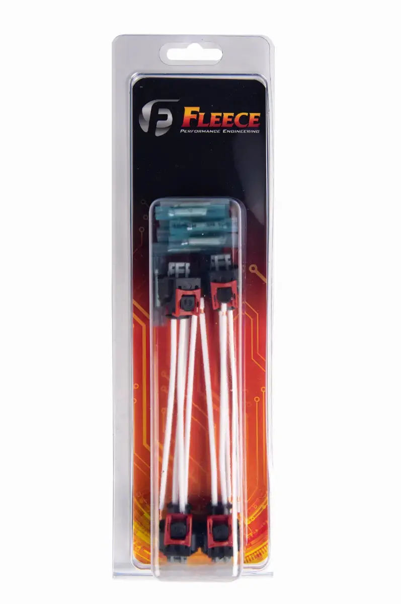 Fleece Performance Replacement Fuel Injector Connector With Pigtail For L5p Duramax - 4 Pack Fpe-Har-L5p-Inj-Pt-4P 1