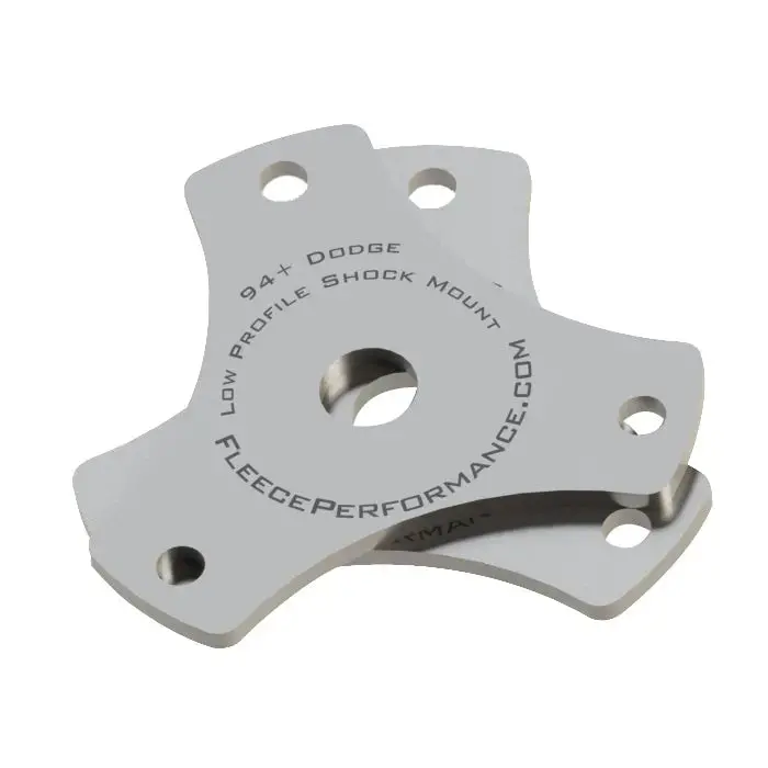 Fleece Performance Low Profile Shock Mounts 1994-2012 Dodge 2500 And 3500 Fpe-Lpsm 1