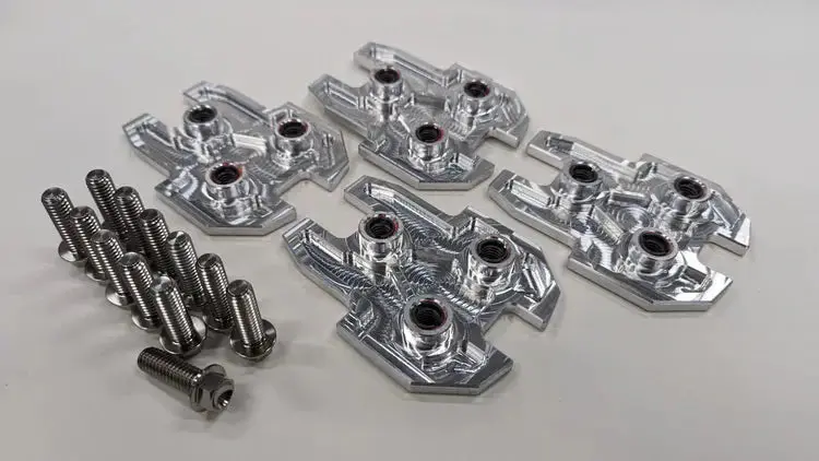 Fox Body Mustang Door Mounting Plates 1
