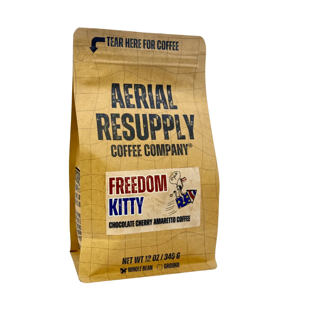 Freedom Kitty Chocolate Cherry Amaretto Flavored Coffee 1