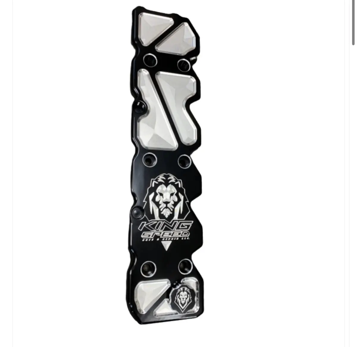 Kingspeed Billet Valve Cover 03-05 Cummins Anodized Black 1