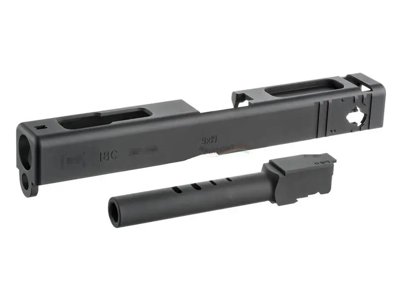 Gunsmodify Cnc Aluminium Slide Set For Tm G18c (Black) 1