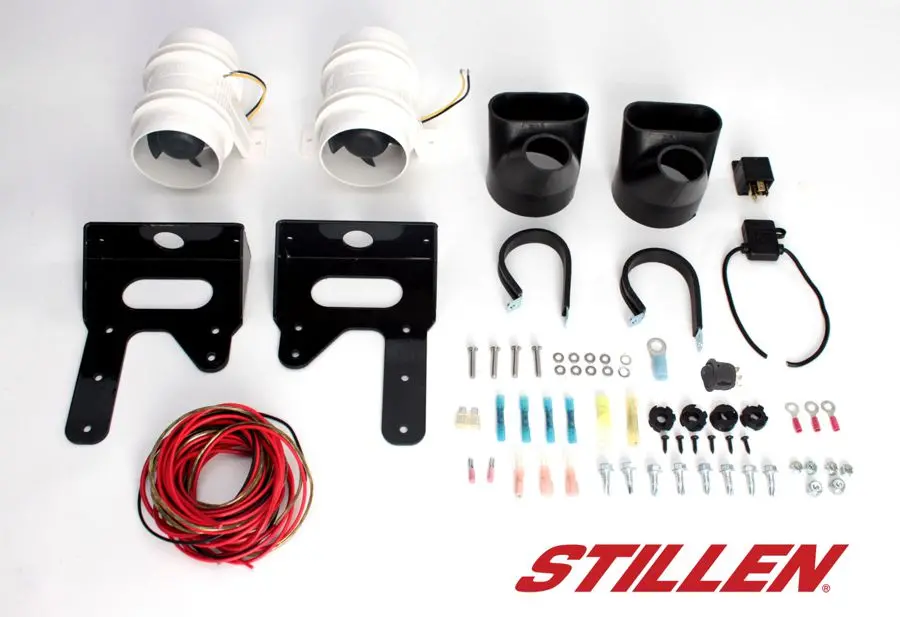 2009-2013 Nissan Gt-R R35 - Stillen Front Brake Cooling Kit - Gtr308395 1