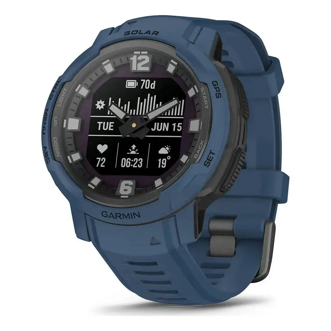 Garmin Instinct Crossover Solar Smartwatch 45Mm Hybrid 1