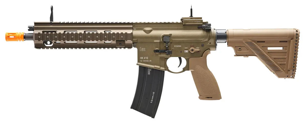 Vfc Hk416a5 Aeg (W/ Avalon Ecs Gearbox) (Black / Tan) (Us Version) 1