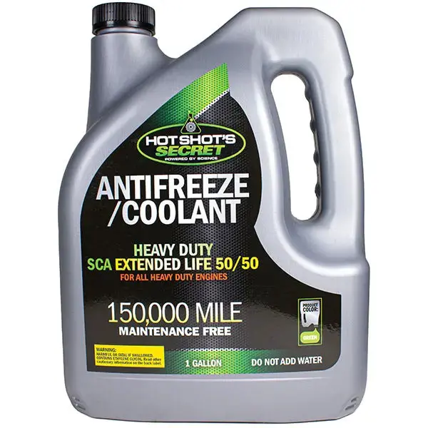 Hot Shot's Secret 150,000 Mile Heavy Duty Extended Life Green 1