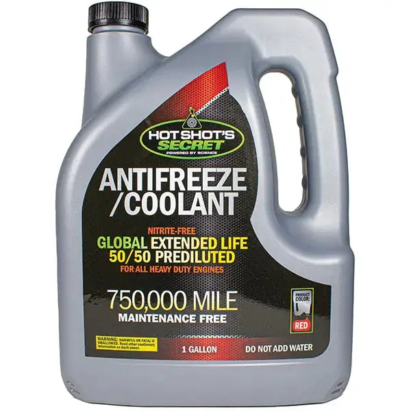 Hot Shot's Secret 750,000 Mile Heavy Duty Ultra Long Life Red 1