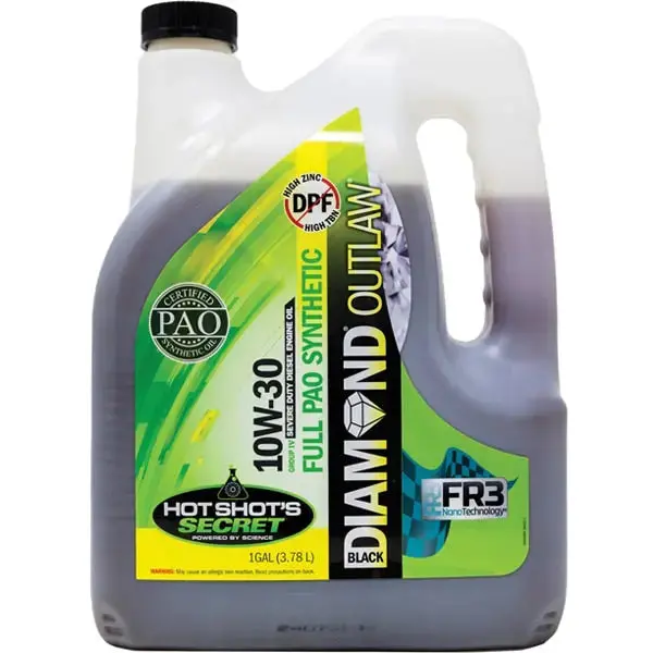 Hot Shot's Secret Black Diamond Outlaw Engine Oil 10W30 Heavy Duty Diesel Engine Oil 1