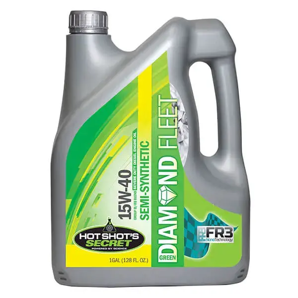 Hot Shot's Secret Green Diamond Fleet 15W-40 Semi-Synthetic Heavy Duty Diesel Engine Oil 1