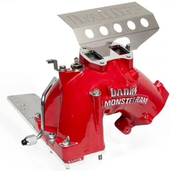 Banks Power Monster-Ram Intake With Heater Grid & Billet Intake Plate 2007.5-2012 Ram 6.7L Diesel 1