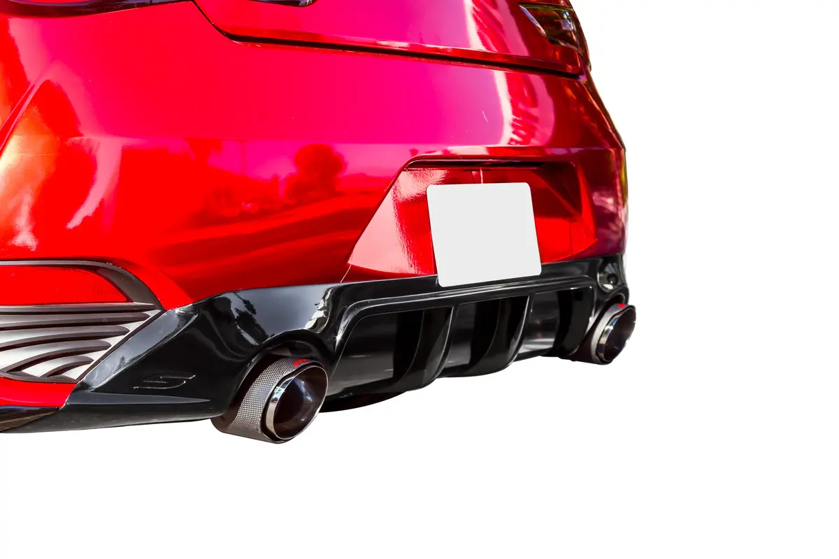 2017-2021 Infiniti Q60 3.0T - Stillen Rear Diffuser [Matte Black] - Kb11235mb 1