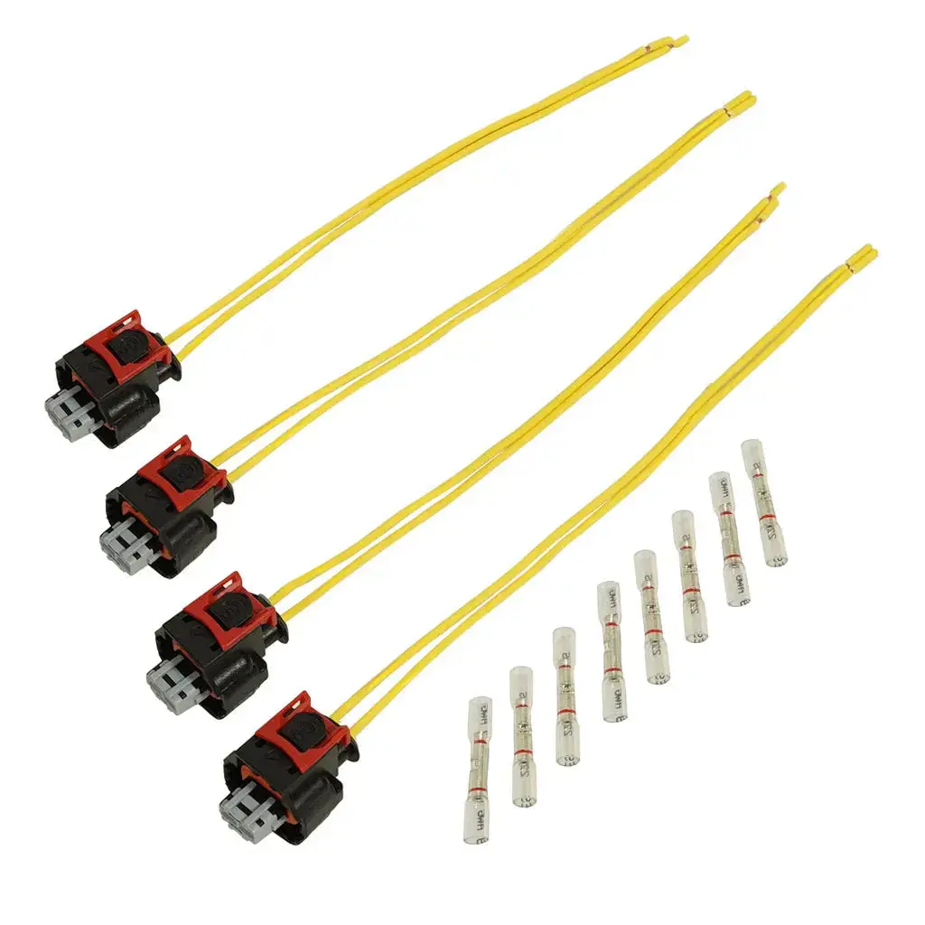 Injector Connector W/Pigtail Chevy/Gm Duramax L5p 2017-2022 (4-Pack) 1