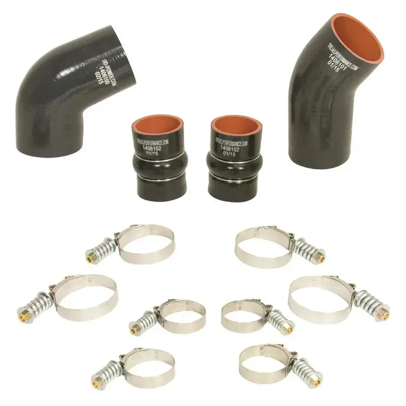 Intercooler Hose & Clamp Kit Chevy Lly Duramax 2004.5-2005 1