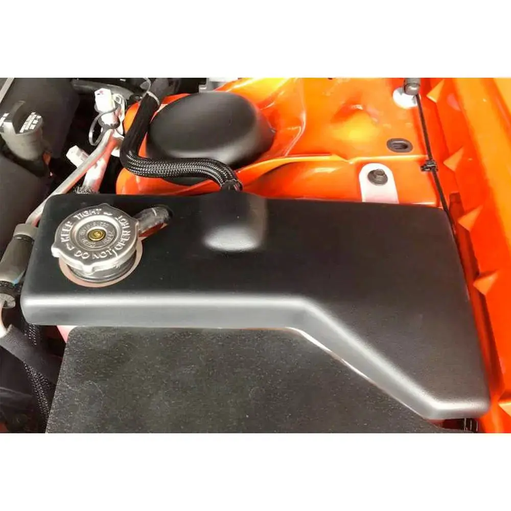S&B Filters Jlt Coolant Tank Cover Textured Black 2011-2021 Dodge Charger, Challenger, 300'S Jltctc-Dcc11 1
