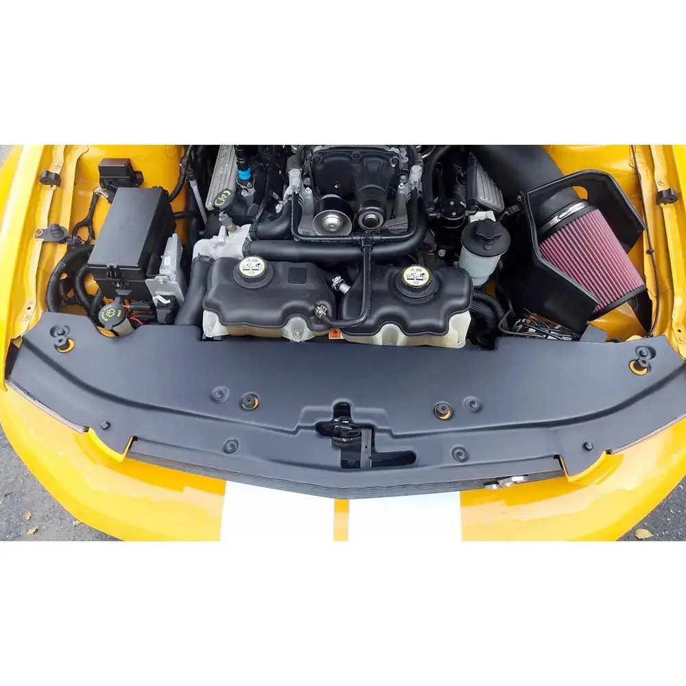 S&B Filters Jlt Full Length Radiator Support Cover Textured Black 2007-09 Gt500 Jltrsc-Gt500-07-2 1