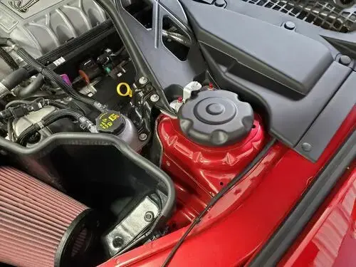 S&B Filters Jlt Strut Covers Textured Black Pair 2015-2021 Mustang Gt350; Gt500; Gt; Ecoboost; V6 With Or Without Oem Strut Bar Jltsc-Fm15-4 1