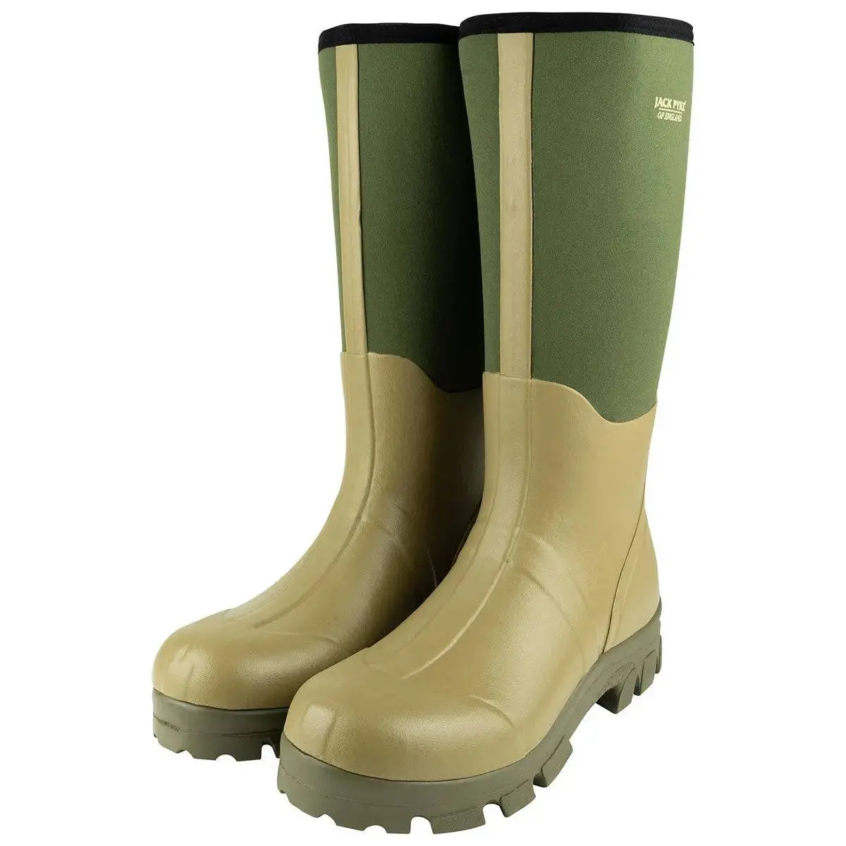 Jack Pyke Ashcombe Neoprene Wellie Boot Green 1