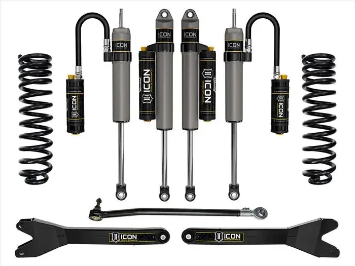 Icon 2023-2024 Ford F-250/F-350 Super Duty 4Wd Diesel 2.5" Lift Stage 4 Suspension System W/ Radius Arms K62564r. 1