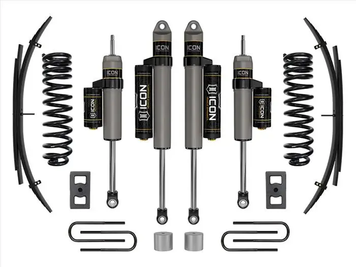 Icon 2023-2024 Ford F-250/F-350 Super Duty 4Wd Gas 2.5" Lift Stage 2 Suspension System W/ Expansion Packs K62592l. 1