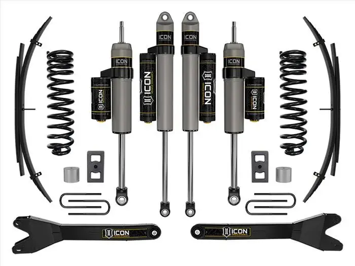 Icon 2023-2024 Ford F-250/F-350 Super Duty 4Wd Gas 2.5" Lift Stage 2 Suspension System W/ Radius Arms And Expansion Packs K62592rl. 1