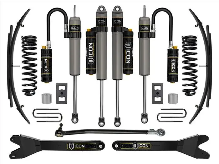 Icon 2023-2024 Ford F-250/F-350 Super Duty 4Wd Gas 2.5" Lift Stage 4 Suspension System W/ Radius Arms And Expansion Packs K62594rl. 1