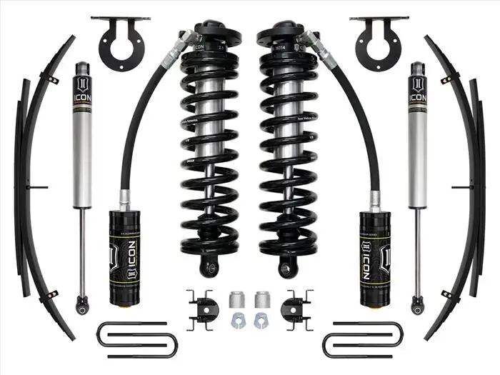 Icon 2017-2024 Ford F-250/F-350 Super Duty 4Wd 2.5-3" Lift Stage 1 Coilover System W/ Expansion Packs K63141l. 1