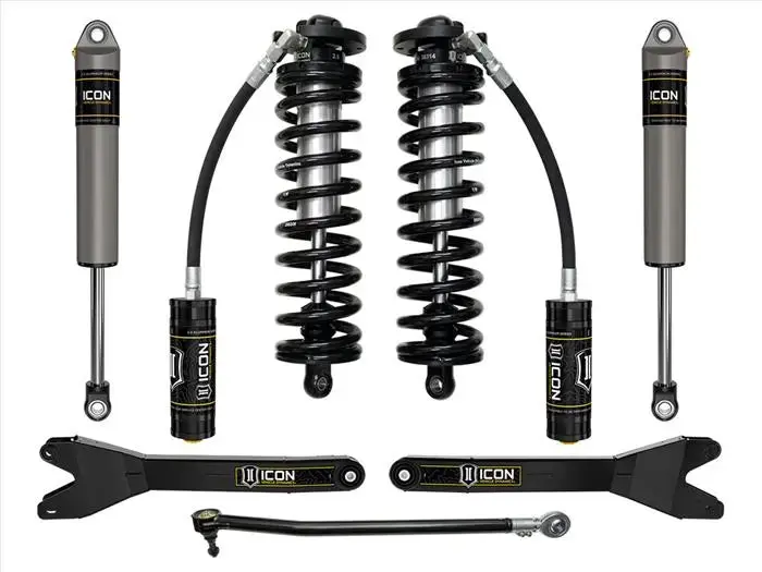 Icon 2023-2024 Ford F-250/F-350 Super Duty 4Wd 2.5-3" Lift Stage 2 Coilover Conversion System W/ Radius Armsk63162r. 1