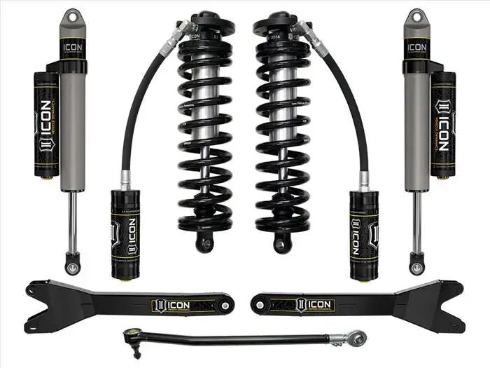 Icon 2023-2024 Ford F-250/F-350 Super Duty 4Wd 2.5-3" Lift Stage 3 Coilover Conversion System W/ Radius Arms K63163r. 1