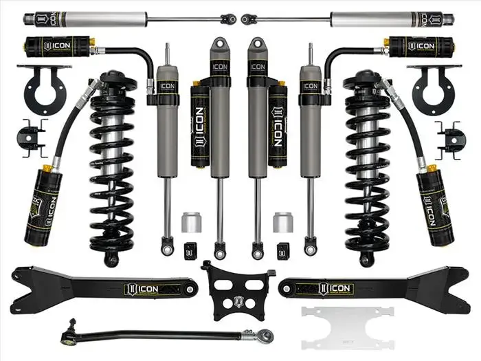 Icon 2023-2024 Ford F-250/F-350 Super Duty 4Wd 2.5-3" Lift Stage 5 Coilover Conversion System With Radius Arms K63165r. 1