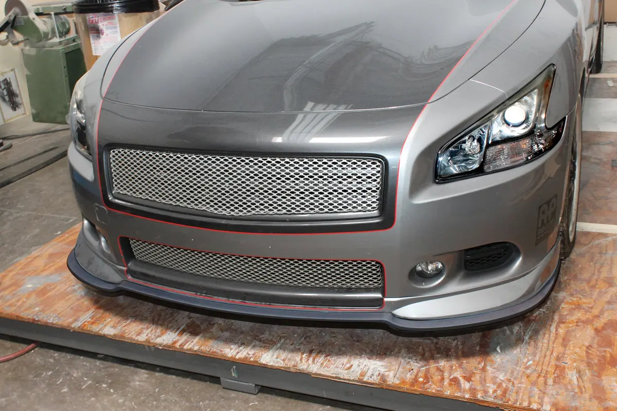 2009-2015 Nissan Maxima - Stillen Front Splitter - Kb12742s 1