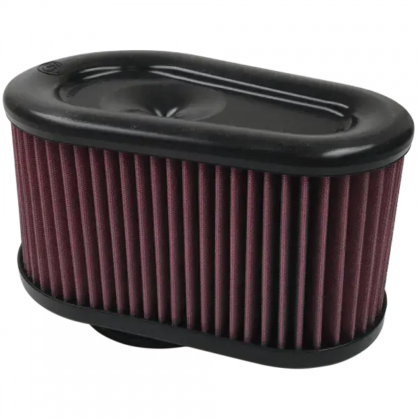 S&B Filters Air Filter For Intake Kits 75-5086,75-5088,75-5089 Oiled Cotton Cleanable Red Kf-1064 1