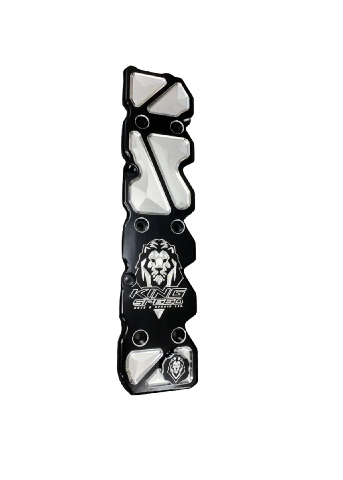 Kingspeed Billet Valve Cover 03-05 Cummins Anodized Black 1