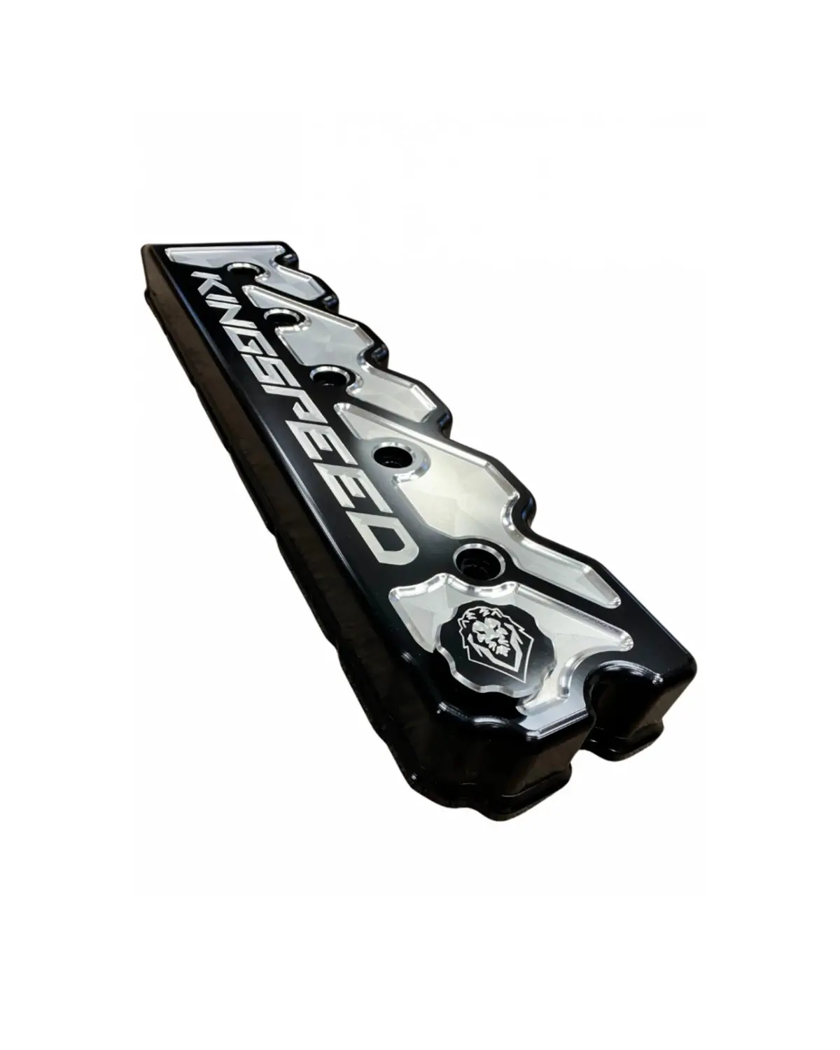 Kingspeed Billet Valve Cover 98.5-02 Cummins Anodized Black 1